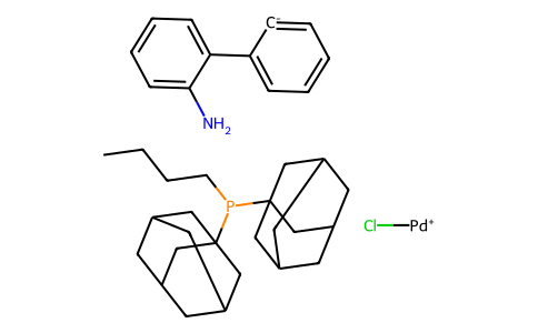 Chloro[(di(1-adamantyl)-N-butylphosphine)-2-(2-aminobiphenyl)]palladium(II) 1375477-29-4
